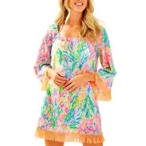 Lilly Pulitzer Getaway Linen Beach Coverup
